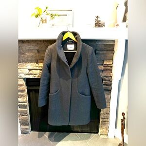 Aritzia Wilfred Cocoon Coat, Size Small